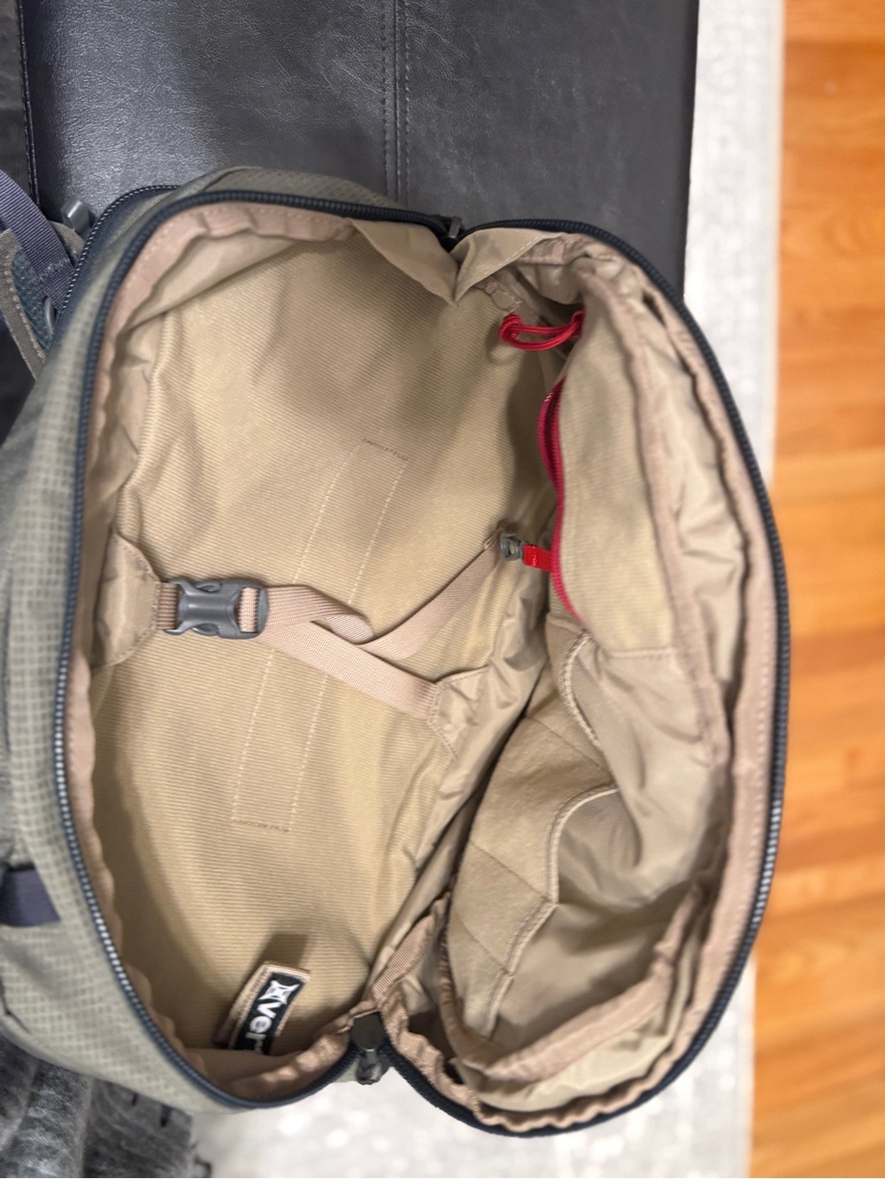Like New Vertx Military Grade Tactical Commuter Sling 2.0 Backpack - Khaki. - Picture 7 of 7